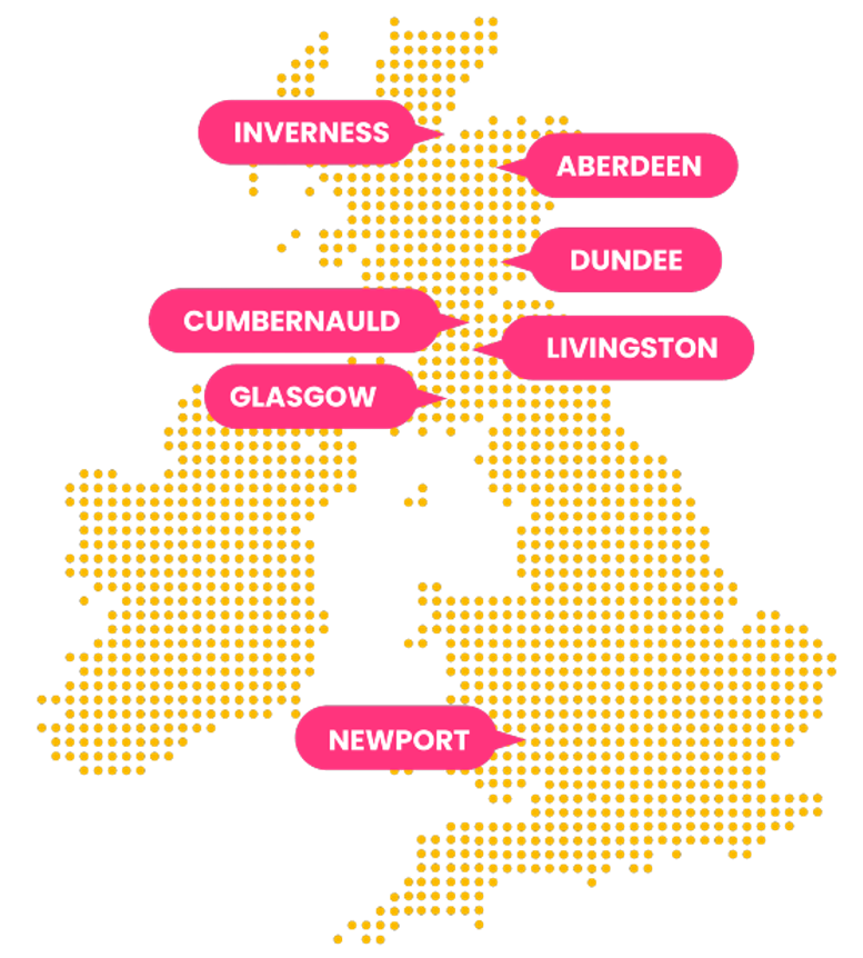 Innoflate locations UK