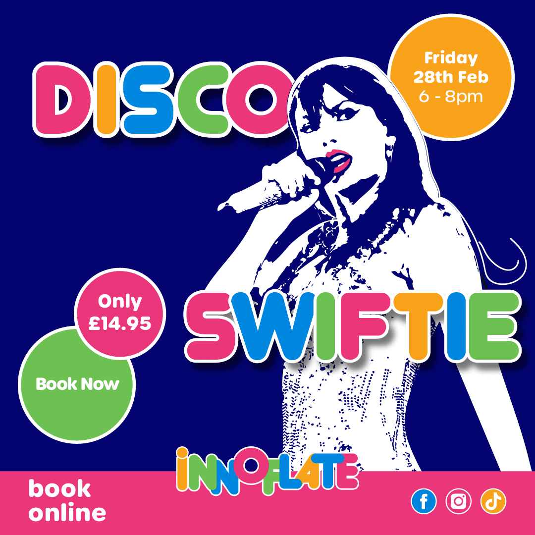 Taylor Swift Disco at Innoflate Friday 28th February 6-8pm